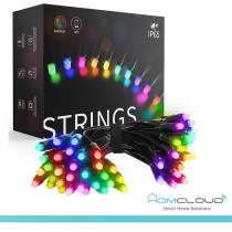 Stringa di Luci decorative a Led Smart OUTDOOR RGB-IC Wi-Fi+Bluetooth 10M IP65 HY-SE10M
