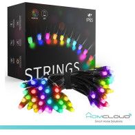 Stringa di Luci decorative a Led Smart OUTDOOR RGB-IC Wi-Fi+Bluetooth 10M IP65 HY-SE10M