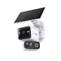 Tapo Kit videocamera di sicurezza outdoor motorizzata con doppio obiettivo e pannello solare 2K+2K IP65 TP-TC93DKIT