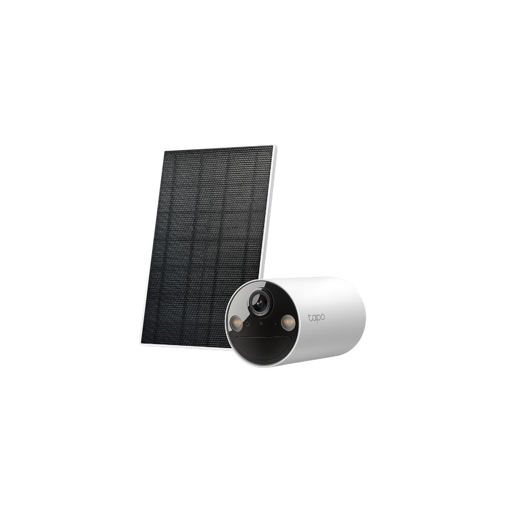 Tapo Telecamera a batteria Smart TC82 2K Kit con Pannello solare TP-TC82