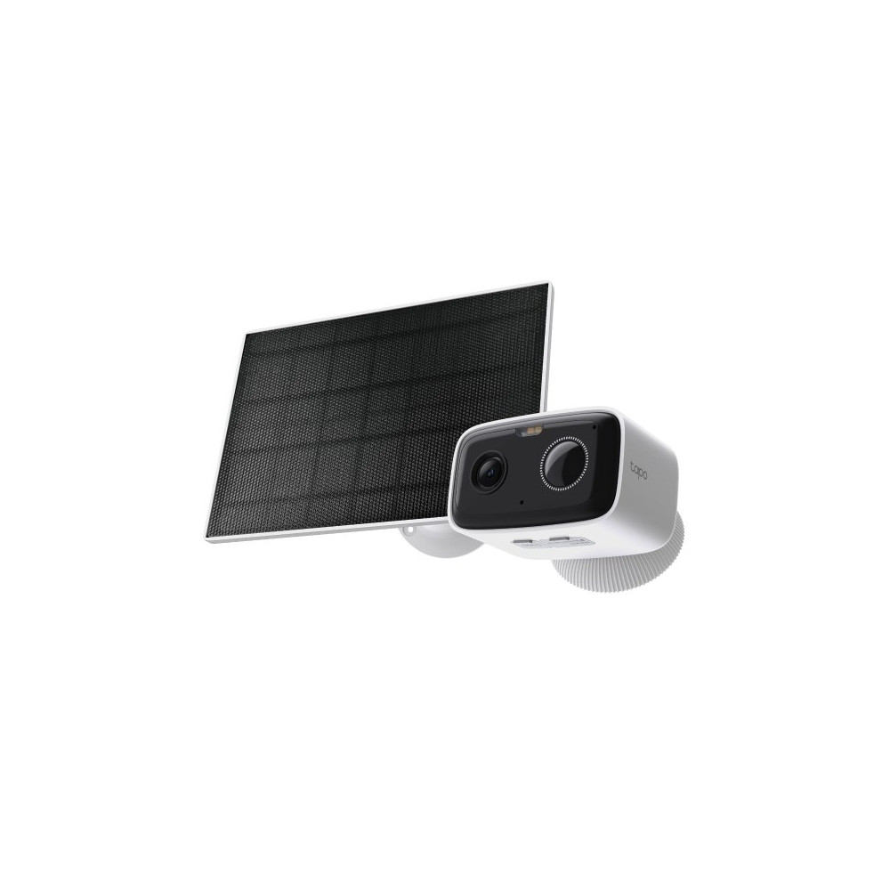 Tapo Kit Telecamera Outdoor Wireless 1080p + Pannello Solare, Batteria 5200mAh, AI e Visione Notturna a colori TP-TC80KIT