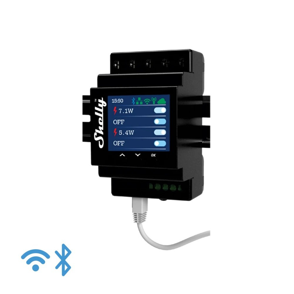 Shelly Pro 4PM - IP Smart Relay DIN 4 ch. LAN/WiFi/BT + PM SH-PRO4PM