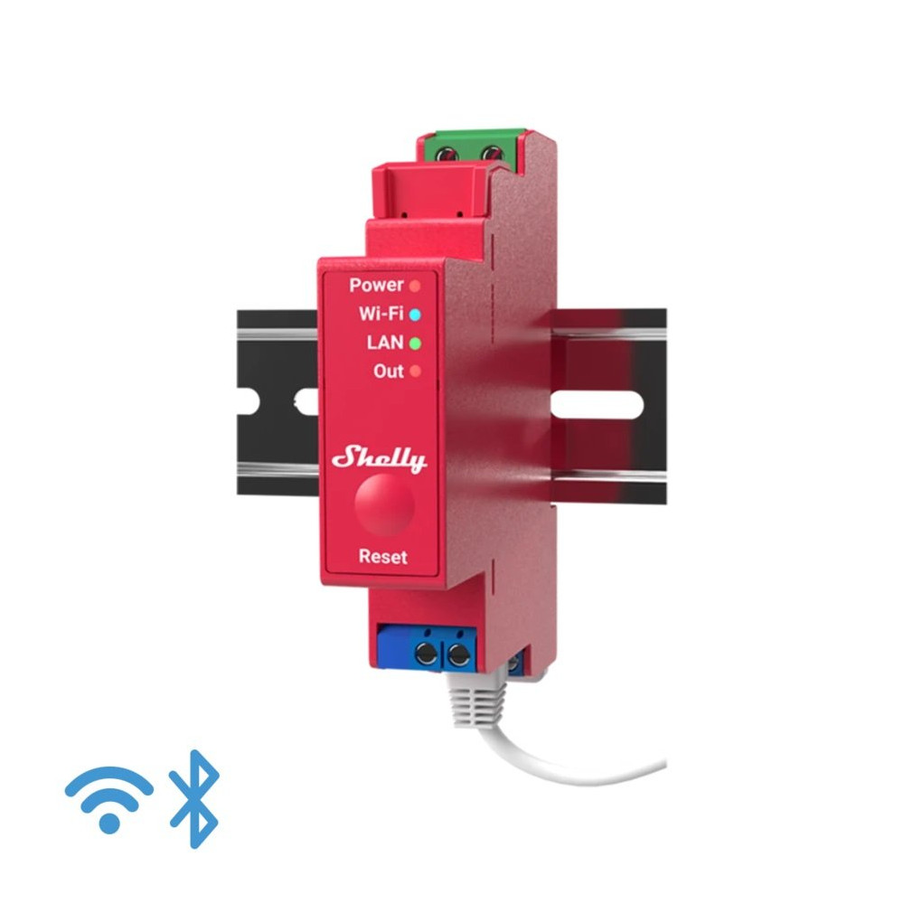 Shelly Pro 1PM - IP Smart Relay DIN 1ch. LAN/WiFi/BT + PM SH-PRO1PM