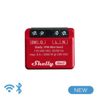 Shelly Mini 1PM Gen3 - Smart Relay 8A AC WiFi/BT/Matter + PM SH-MINI1PMG3