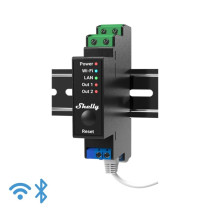 Shelly Pro 2PM - IP Smart Relay DIN 2ch. LAN/WiFi/BT + PM SH-PRO2PM