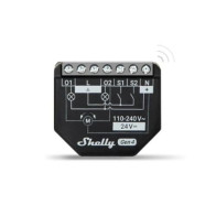 Shelly Plus 2PM Gen4 - Smart Relay Tapparelle 16A AC/DC WiFi/BT/Matter/Zigbe +PM SH-S2PMG4