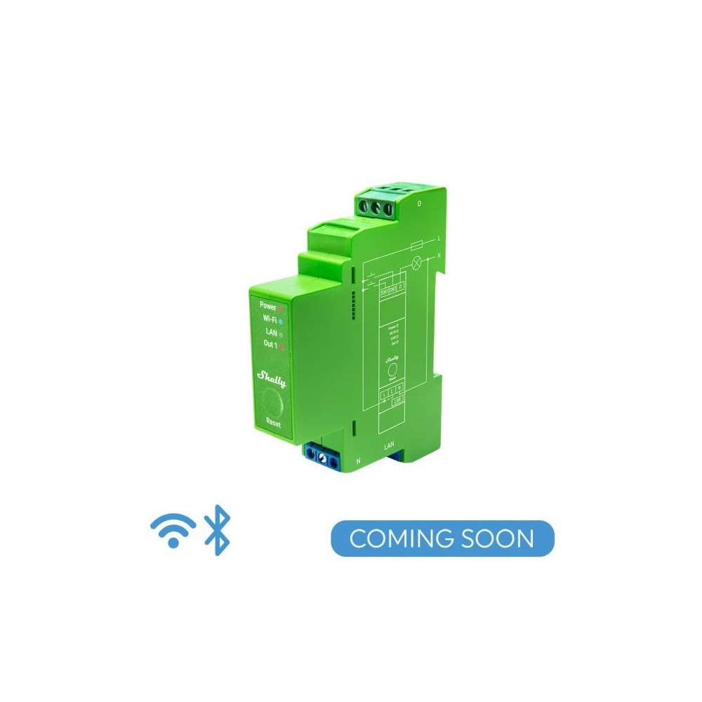 Shelly Pro Dimmer 1PM - IP Smart Dimmer 1ch LAN/WiFi/BT + PM SH-PROD1PM