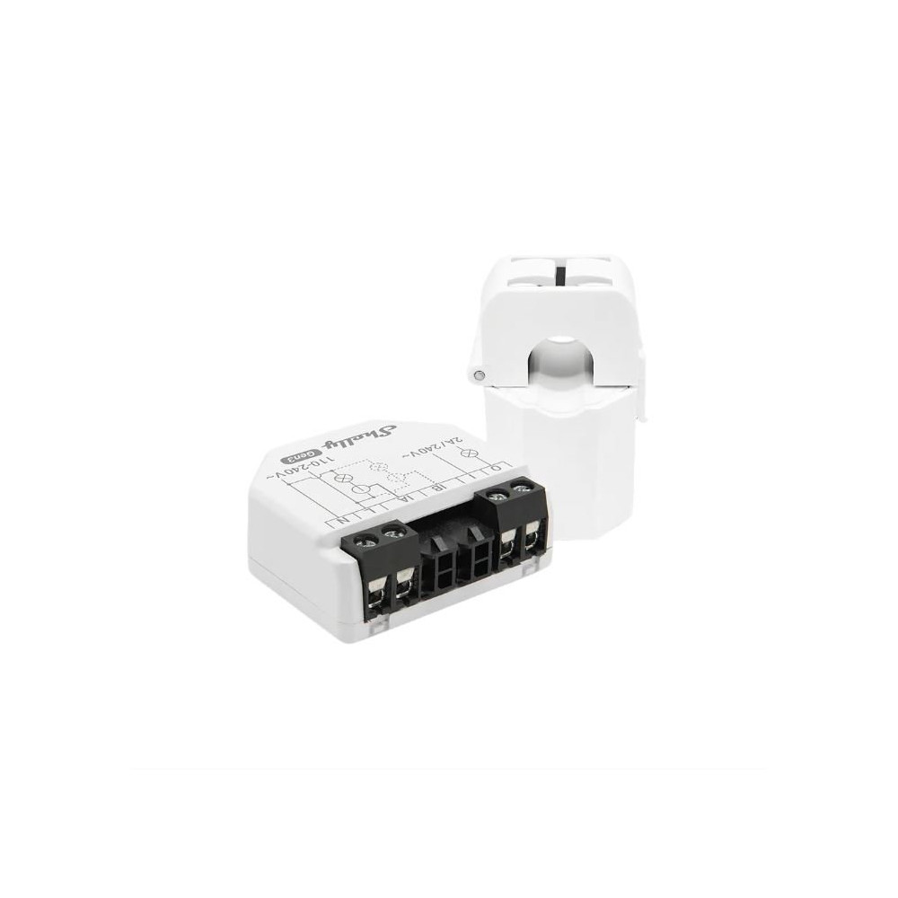 Shelly EM Gen3 - Modulo contatore energia Wi-Fi/BT + pinza amperometrica 50A SH-EM50G3