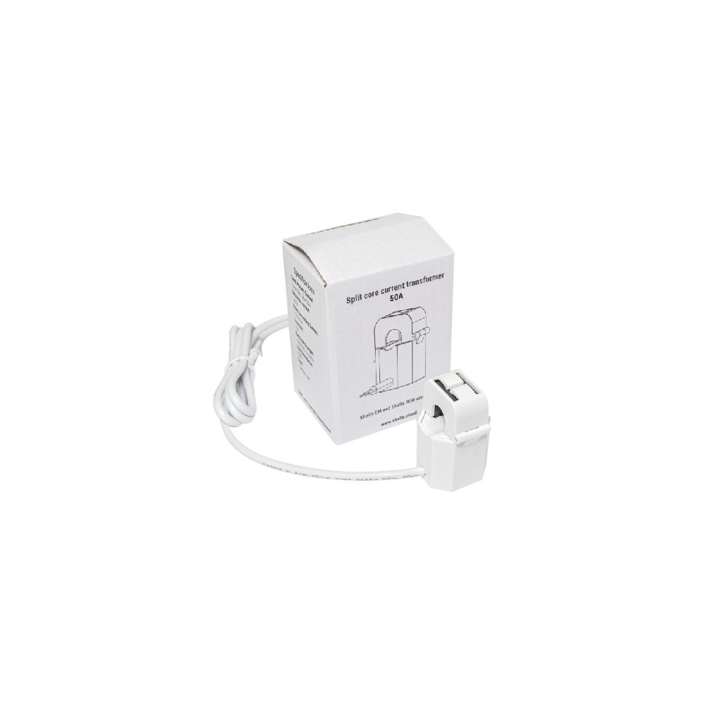 Pinza amperometrica 50A Shelly - Trasform. di corr. SH-C50A