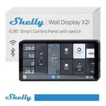 Shelly Wall Display X2i Nero - 6.9" SH-WALLBKITX2I