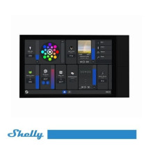 Shelly Wall Display XL Black - Display Digitale Nero XL SH-WALLBKITXL