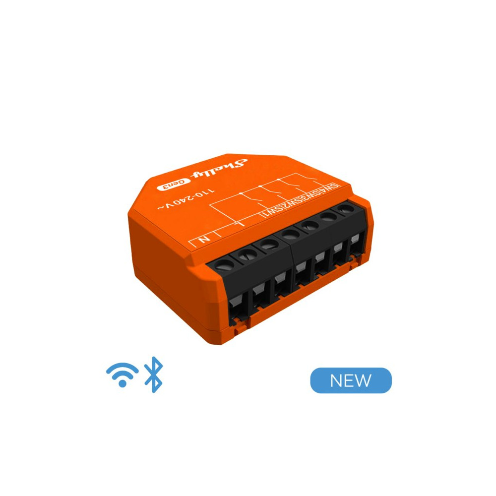 Shelly I4 Gen3 - Smart Control 4 input AC WiFi/BT/Matter SH-I4G3