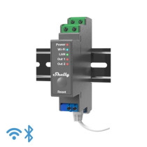 Shelly Pro 2 - IP Smart Relay contatto pulito DIN 2ch. LAN/WiFi/BT SH-PRO2
