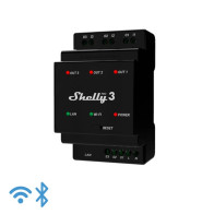 Shelly Pro 3 - IP Smart Relay contatto pulito DIN 3ch. LAN/WiFi/BT SH-PRO3