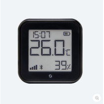 Shelly Sensore Temperat&Umid Wi-Fi + Bluet con display Gen3 Nero SH-PHTGEN3BL