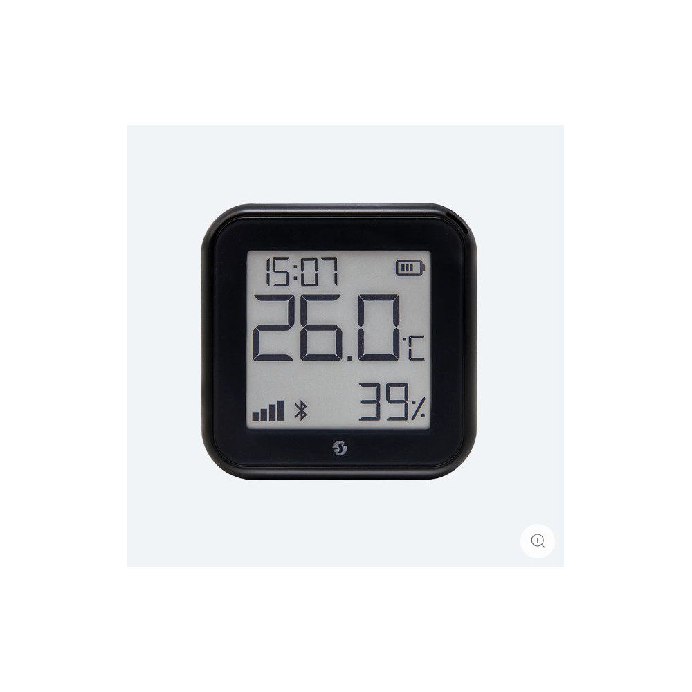 Shelly Sensore Temperat&Umid Wi-Fi + Bluet con display Gen3 Nero SH-PHTGEN3BL