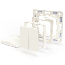 Shelly BLU Wall Switch 4 (+Legrand adapter) - Pulsante a muro Bluetooh 4 tasti SH-BWS4L