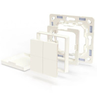 Shelly BLU Wall Switch 4 (+Legrand adapter) - Pulsante a muro Bluetooh 4 tasti SH-BWS4L