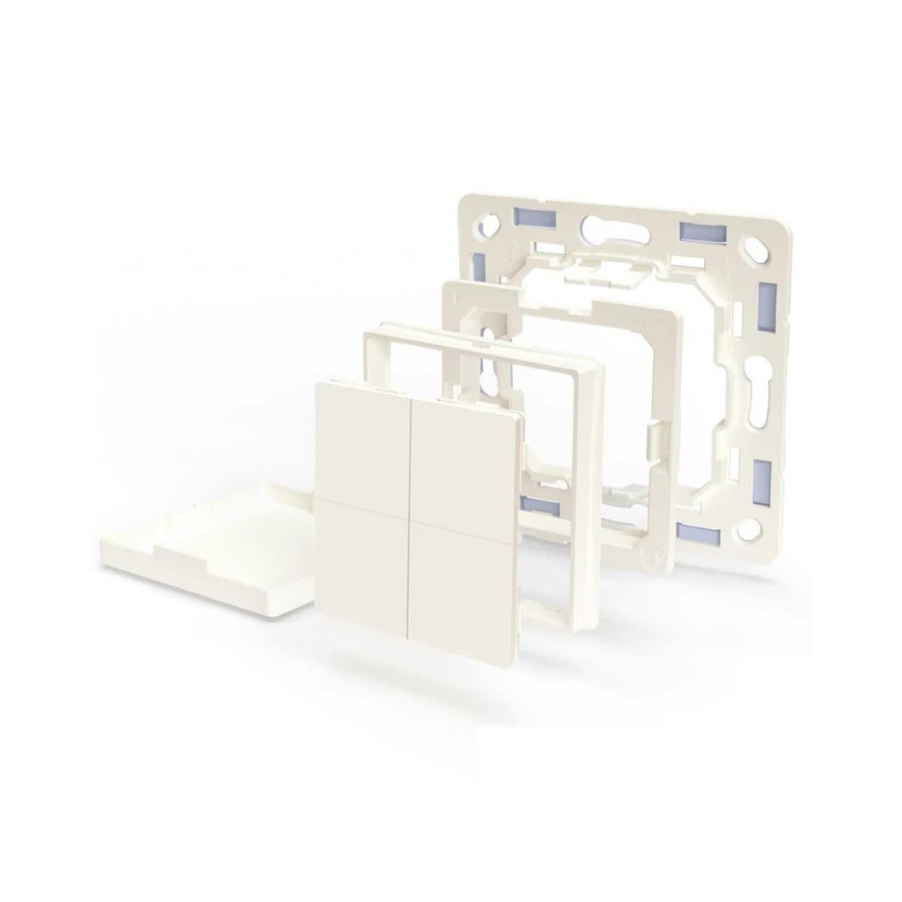 Shelly BLU Wall Switch 4 (+Legrand adapter) - Pulsante a muro Bluetooh 4 tasti SH-BWS4L