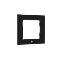 Shelly Wall Frame 1 - Placca da parete nera compatibile Legrand SH-WF1BL
