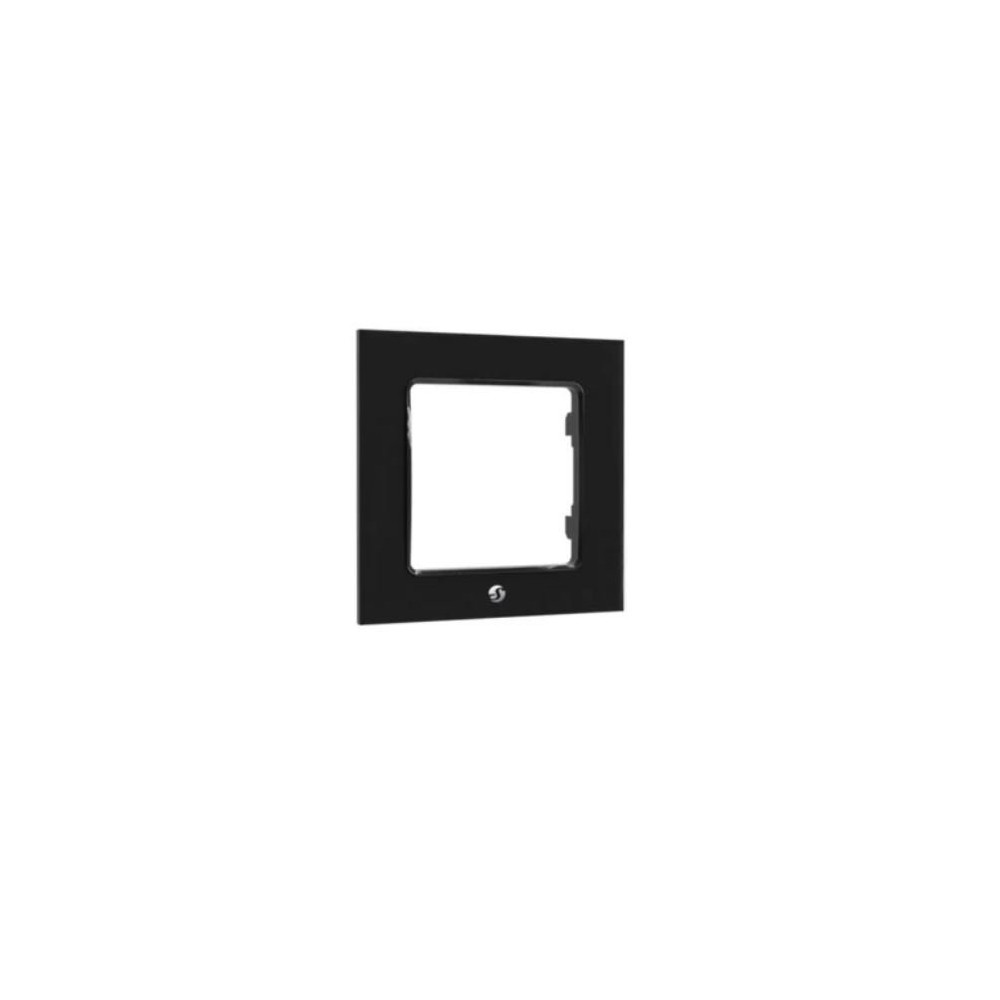 Shelly Wall Frame 1 - Placca da parete nera compatibile Legrand SH-WF1BL