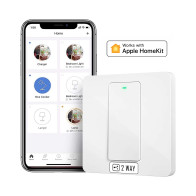 Meross Interruttore a parete Wi-Fi Smart - 220V / 2 WAY - Apple HomeKit MS-MSS550HK