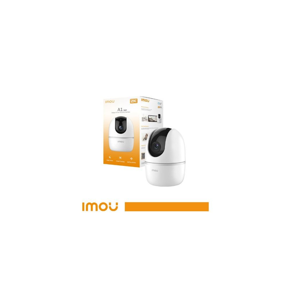 Imou Telecamera Wi-Fi A1 Pro 3MP 2K | Pan&Tilt con Ottica 3.6mm AI IM-A1PRO2K