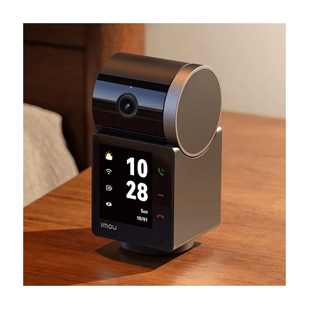 Imou Telecamera Rex VT Pro PT Cube IP/Wi-Fi 5MP/3K 2.8mm IR mic/Speaker/Screen IM-REXVTPRO