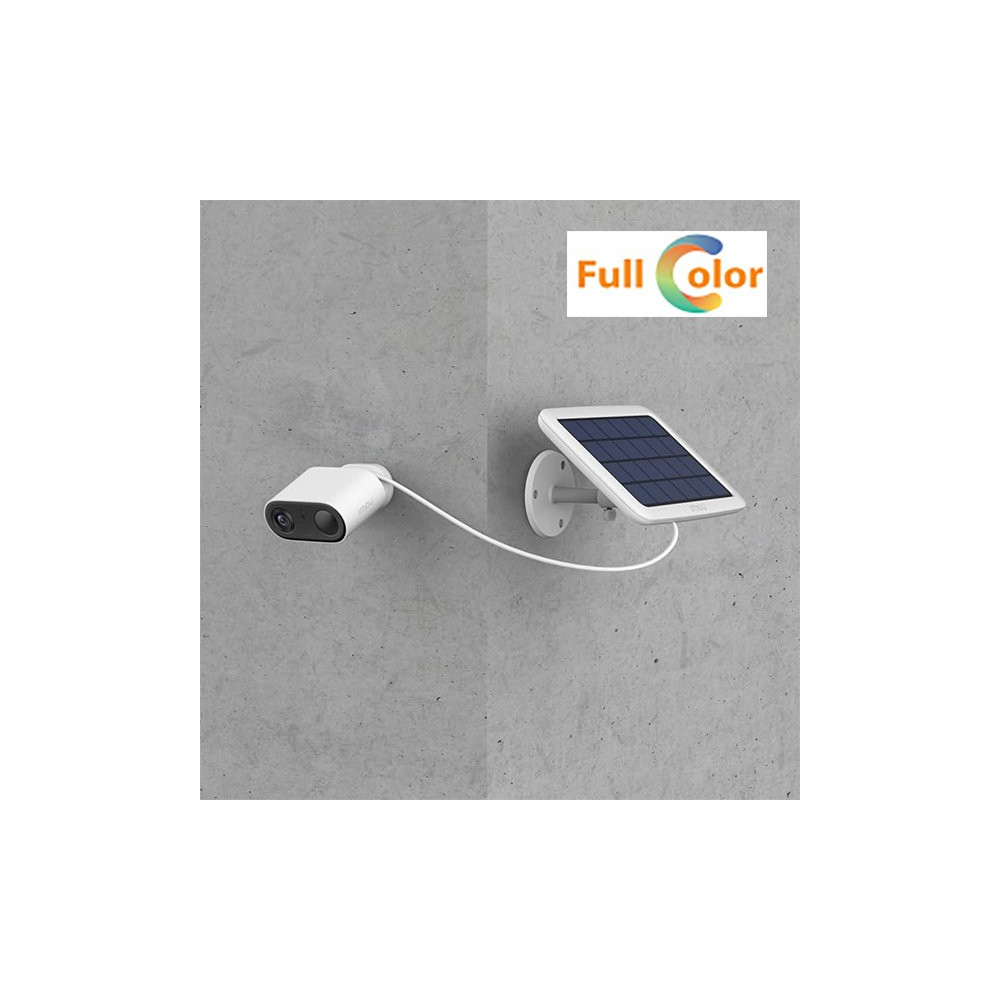Imou Telecamera CellGo Full Color Kit Bullet 2K Wi-Fi 3MP 2.8mm IR Battery+Solar IM-CELLGOKITFC