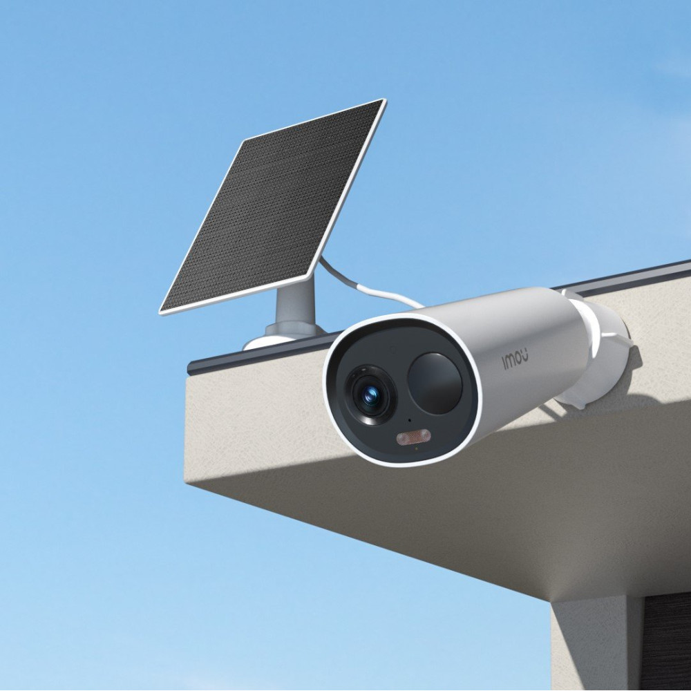 Imou KIT Cell Go 3C Telecamera a batteria da esterno ricaricabile 2K + Pannello solar IM-CELL3CKIT