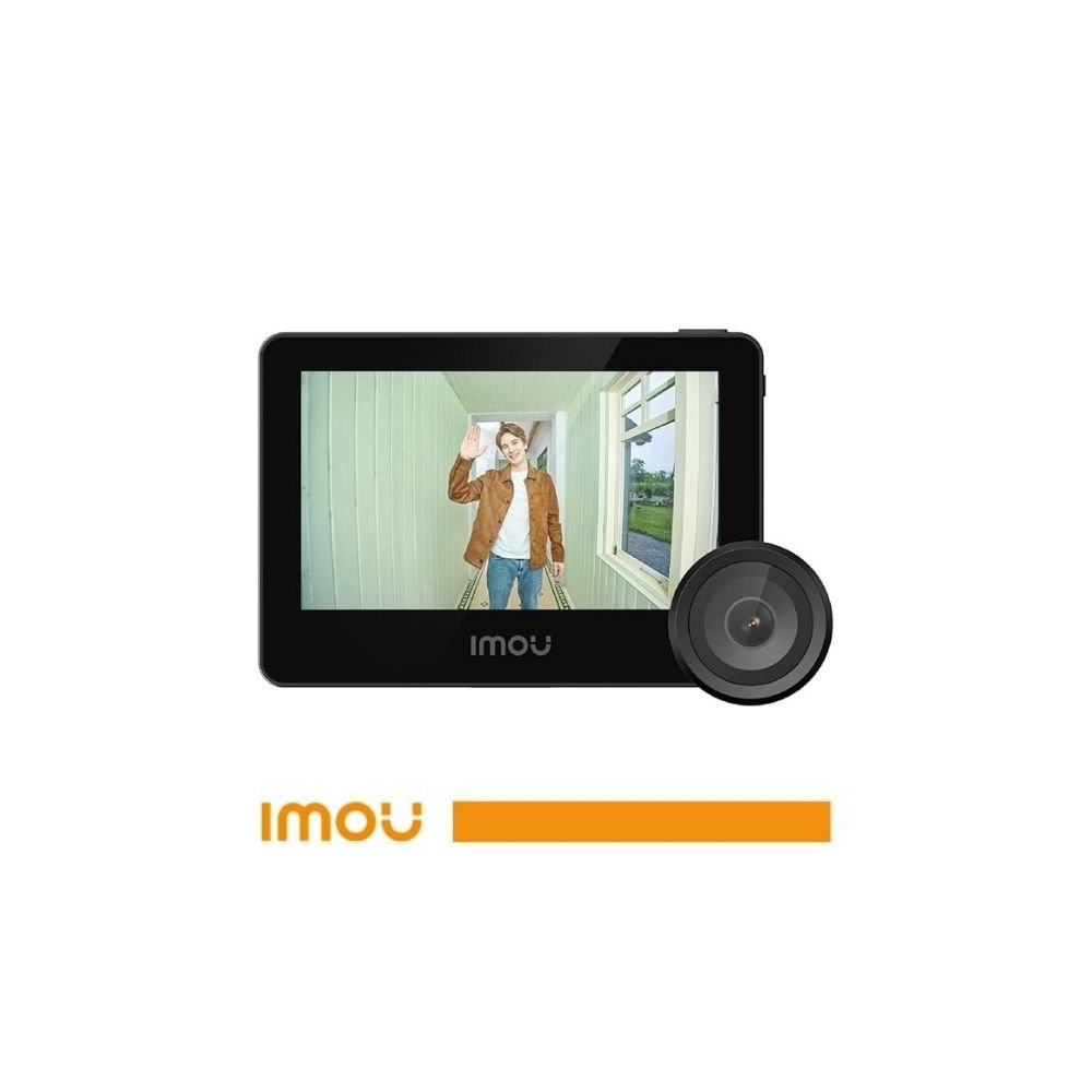 Imou Telecamera spioncino video Wi-Fi VD1 5MP con schermo interno 4,3" per porta IM-VD1