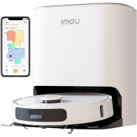 Imou Robot Aspirapolvere RV3 con autosvuotamento e serbatoio automatico acqua 5l IM-RV3