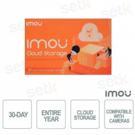 Imou New Cloud Storage Plus - Abbonamento Cloud 30gg per un anno IM-CSP