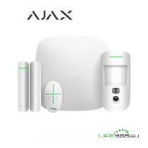 Ajax Kit di base con videocamera avanzato PLUS WI-FI(StarterKit Cam Plus) bianco AJ-38174