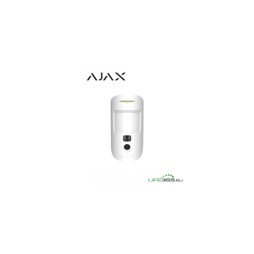 Ajax Sensore di movimento con fotocamera (MotionCam) bianco AJ-38190