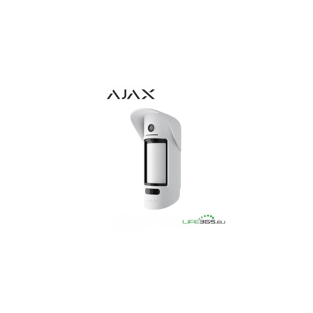 Ajax Sensore di movimento da esterno con fotocamera (MotionCam) da esterno bianc AJ-38192