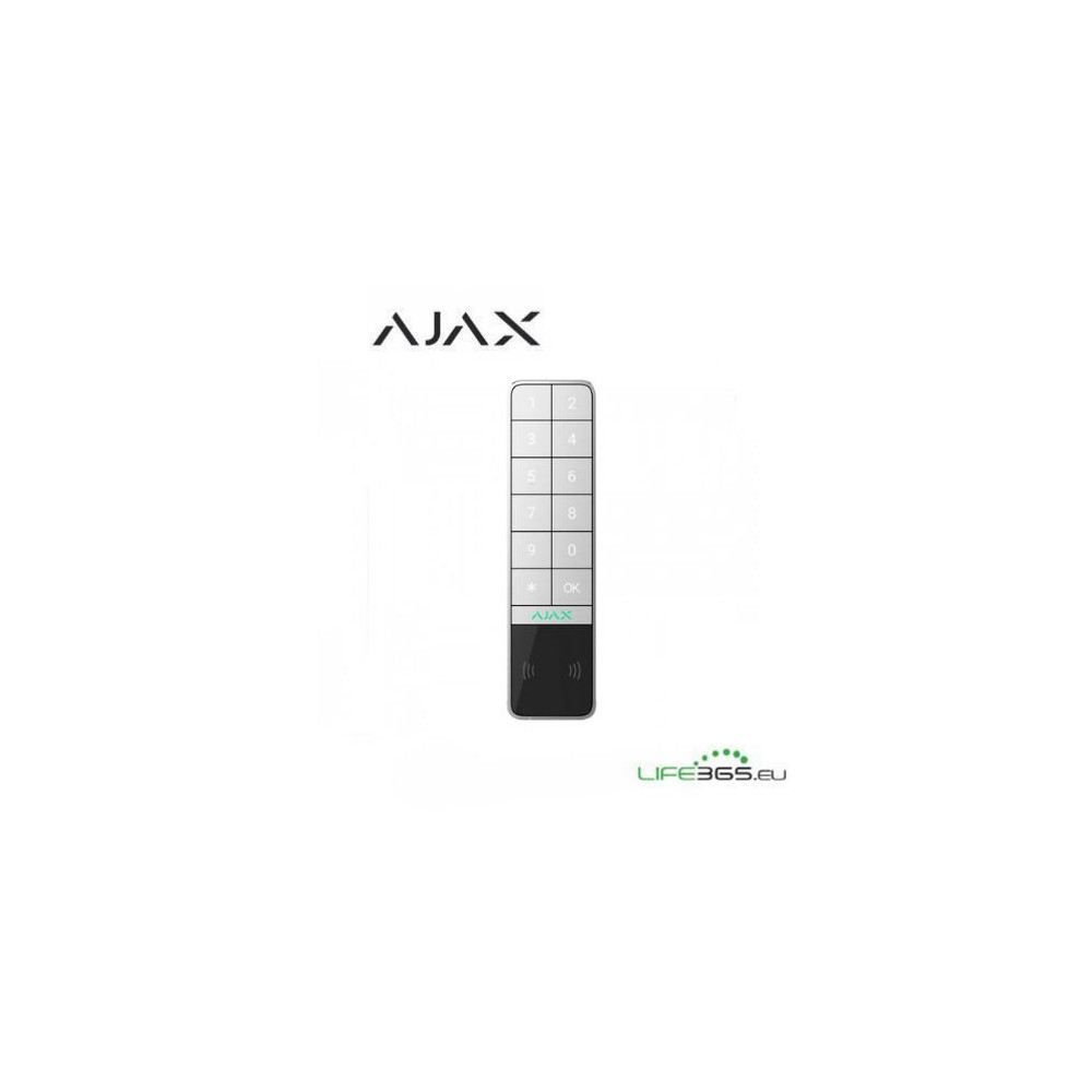 Ajax KeyPad Outdoor Jeweller - Tastiera Outdoor Bianca AJ-99967