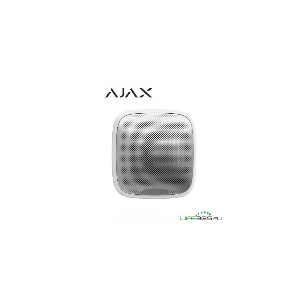 Ajax Sirena da esterno (StreetSiren) bianco AJ-38178