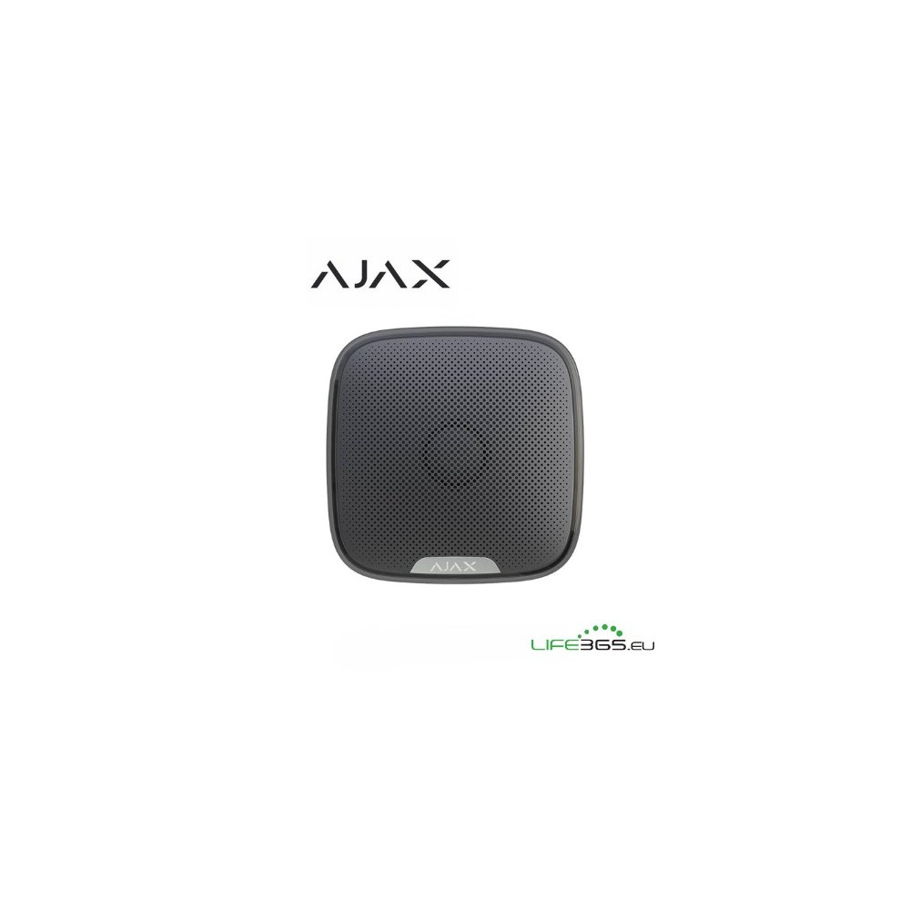 Ajax Sirena da esterno (StreetSiren) nero AJ-38179