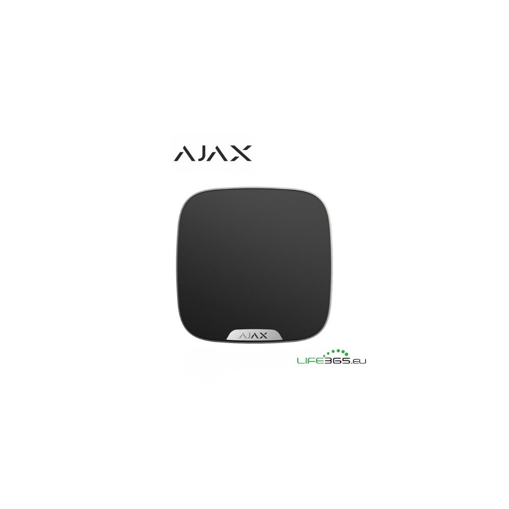Ajax Sirena da esterno doppio pannello (StreetSiren DoubleDeck) nero AJ-38181