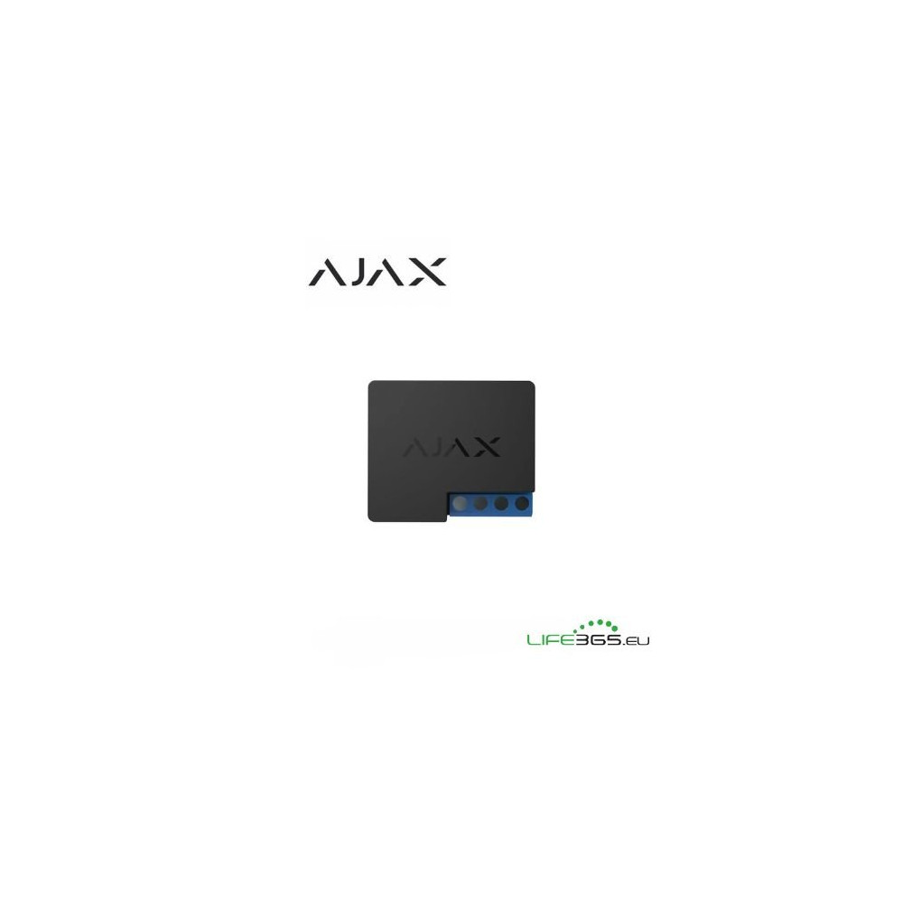 Ajax WallSwitch relay di potenza per controllo remoto alimentazione AC nero AJ-38189