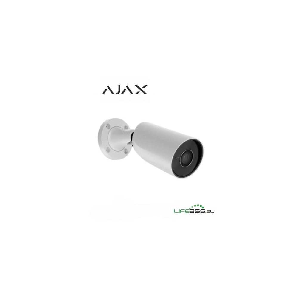 Ajax Telecamera Bullet IP PoE (BulletCam) (8 Mp/2.8 mm) Bianco AJ-79030