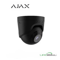 Ajax Telecamera Dome IP PoE (TurretCam) (8 Mp/2.8 mm) Nera AJ-64928
