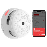 X-Sense Sensore Fumo Link+PRO a batteria sostit da connettere a centralina RF XS-XS01M