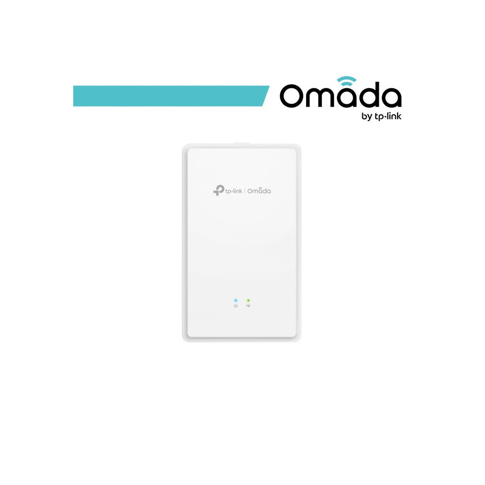 Omada AX1800 Wi-Fi 6 Wall Plate GPON Access Point - EAP625GP-Wall OMA-EAP625GP-WL