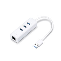 TP-Link Adattatore di rete Gigabit 3 Porte USB 3.0 - UE330 TL-UE330