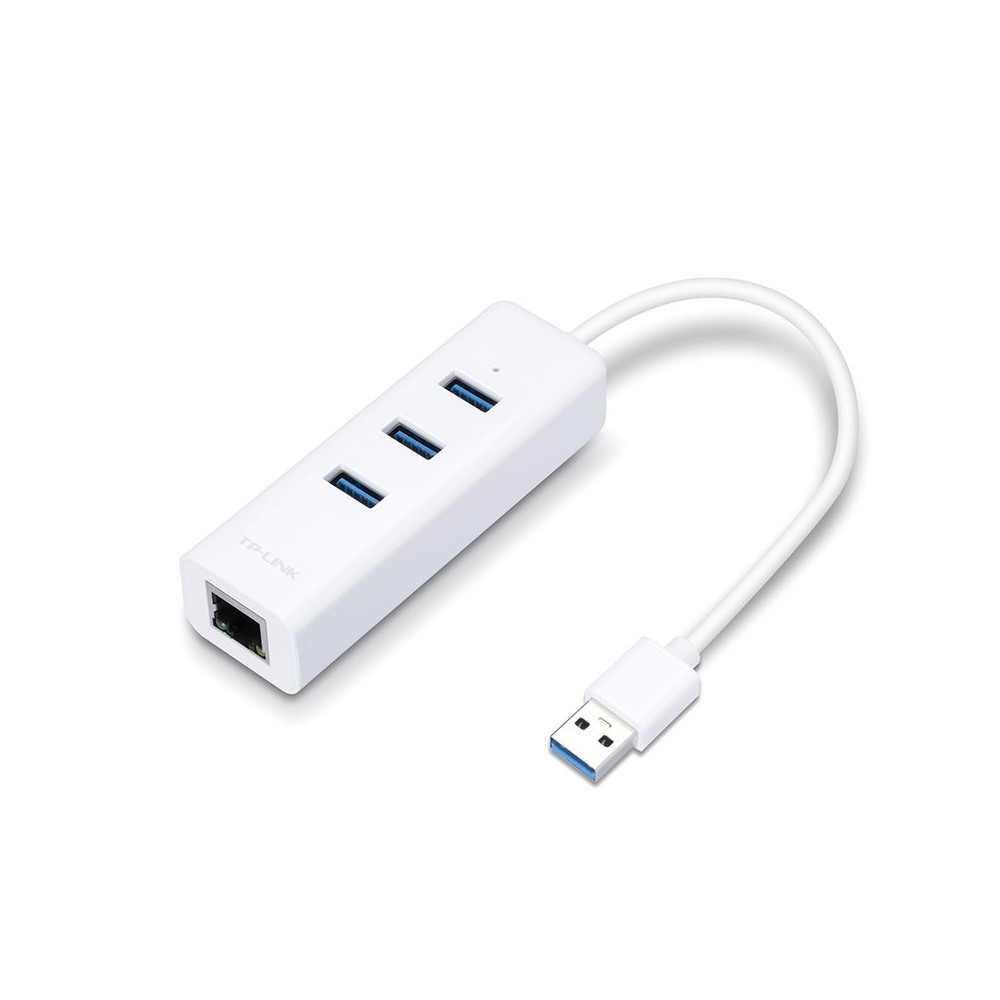 TP-Link Adattatore di rete Gigabit 3 Porte USB 3.0 - UE330 TL-UE330