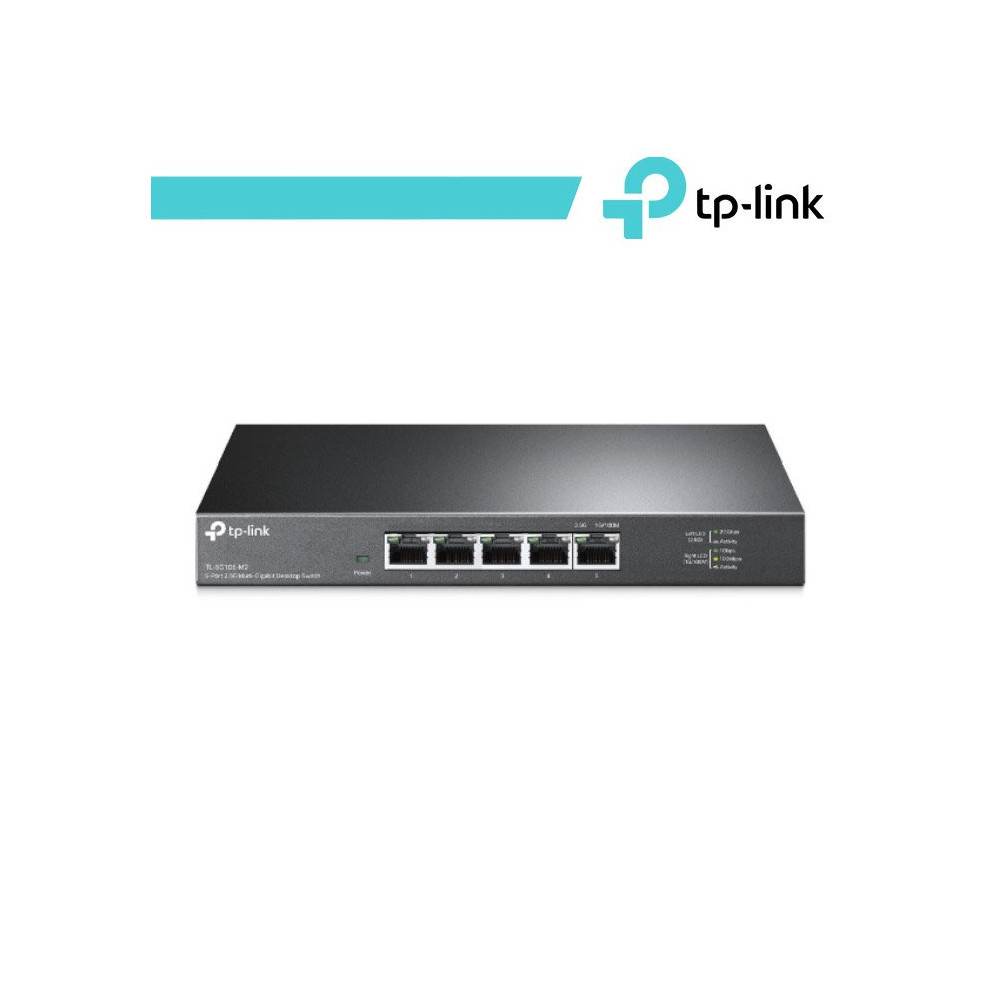 TP-Link Switch Desktop 5 Porte 2.5G - TL-SG105-M2 TL-SG105-M2