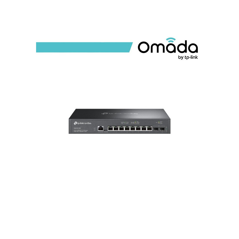 Omada Switch Managed L2+ con 8 Porte 2.5G e slot SFP+ 10GE - SG3210X-M2 OMA-SG3210X-M2