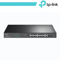 TP-Link Switch Rackmount 18 Porte Gigabit LAN, di cui 16 PoE TL-SG1218MP